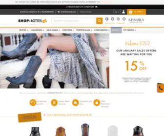 Shop-Bottes.fr(Sendra boots) Screenshot