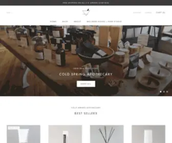 Shop-CSA.com(Cold Spring Apothecary) Screenshot