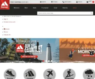 Shop-Denali.com(North Face Denali) Screenshot