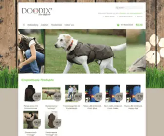 Shop-Doodix.de(Outdoorfashion für Mensch & Hund) Screenshot