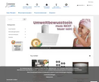 Shop-Dunstabzugshauben.de(Küchengeräte) Screenshot