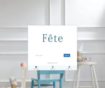 Shop-Fete.com(Fete) Screenshot