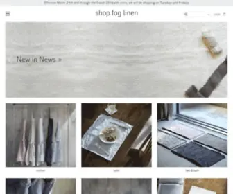 Shop-Foglinen.com(Shop Fog Linen) Screenshot