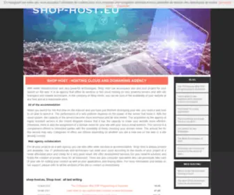 Shop-Host.eu(Shop Host) Screenshot