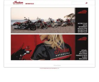 Shop-Indianmotorcycle.com(Indian Motorcycle UK) Screenshot
