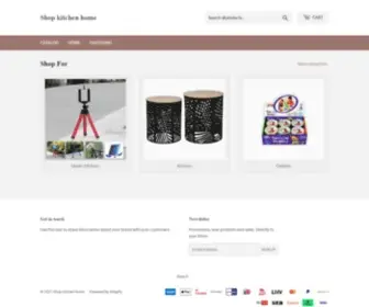 Shop-Kitchenhome.com(Online shopping with wild world free shipping) Screenshot