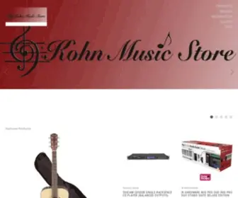 Shop-Kohnmusicstore.com(KOHN MUSIC STORE) Screenshot