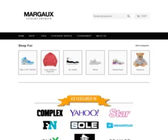 Shop-Margaux.com(Margaux Luxury Archive LLC) Screenshot