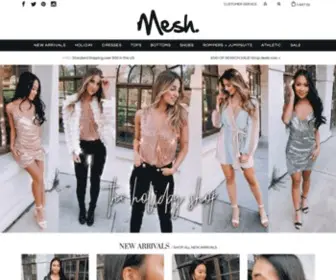 Shop-Mesh.com(Mesh) Screenshot