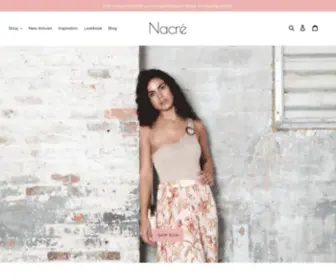 Shop-Nacre.com(Nacré Bodysuit) Screenshot