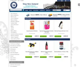 Shop-NEW-Zealand.es(Shop New Zealand) Screenshot