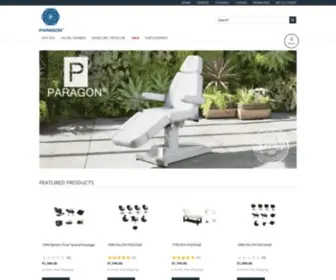 Shop-Paragon.com(American Manufacturer of Professional Salon Furnishing and Spa Equipment since 1958) Screenshot