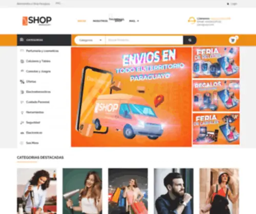 Shop-Paraguay.com(LA MAYOR TIENDA DE COMPRAS ONLINE DEL PARAGUAY) Screenshot