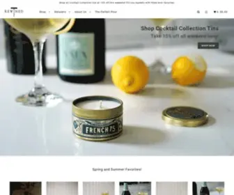 Shop-Rewined.com(We strive to turn discarded items into beautifully designed and functional products. Our process) Screenshot