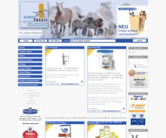 Shop-Tierartikel.de(Hochwertige Tierartikel und Tierfutter) Screenshot