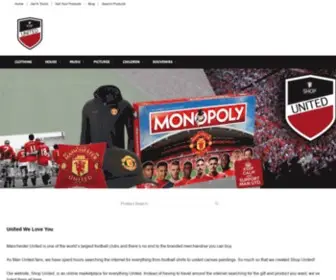 Shop-United.com(Manchester United Shop) Screenshot