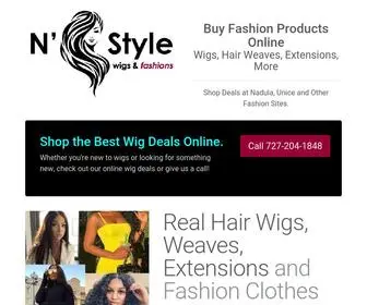 Shop-With-ME.com(Wigs, Hair Extensions, Weaves and More) Screenshot