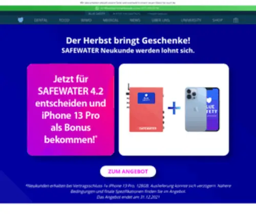 Shop.university(Blue Safety Hygienetechnologie GmbH) Screenshot