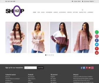 Shop112.com(Shop 112) Screenshot