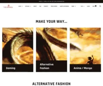 Shop4Dragon.com(Unique Alternative & Geek Fashion) Screenshot
