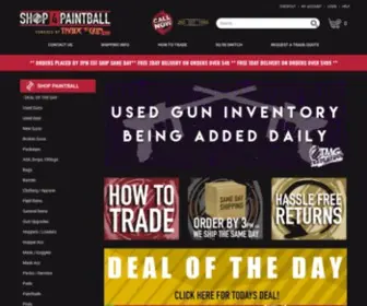 Shop4Paintball.com(Cheap Paintball Guns) Screenshot