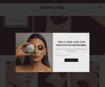 Shopaarel.com(Home) Screenshot