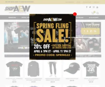 Shopaew.com(All Elite Wrestling T) Screenshot
