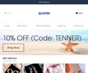 Shopalessh.com(Alessh) Screenshot