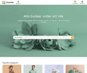 Shopalike.se(Kläder) Screenshot