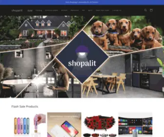 Shopalit.com(Online store of unique products with a profitable offer) Screenshot