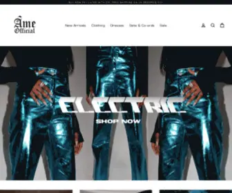 Shopameofficial.com(Âme Official) Screenshot