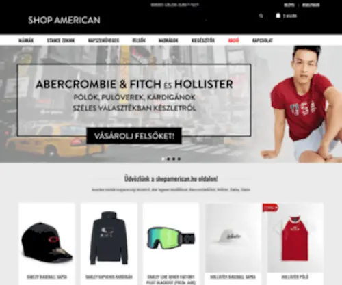 Shopamerican.hu(Shop American Blog) Screenshot