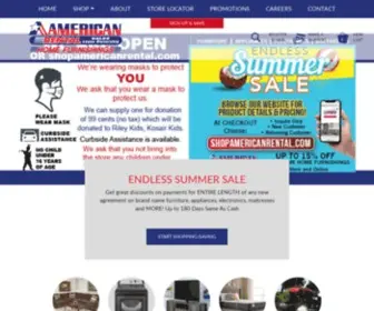 Shopamericanrental.com(Home of American Rental) Screenshot