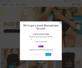 Shopamire.com(Skin Care Products) Screenshot