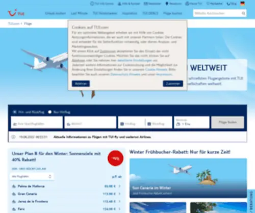 Shopandfly.com(Flüge buchen weltweit) Screenshot