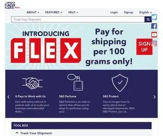Shopandship.com(Global Online Shopping Delivery Service) Screenshot