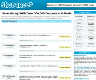 Shopaneer.com(Coupons) Screenshot