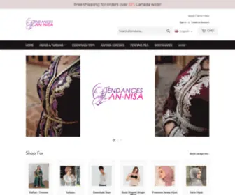 Shopanisa.ca(Tendances An) Screenshot