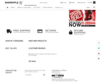 Shopapple.com.ng(Apple Store Lagos) Screenshot