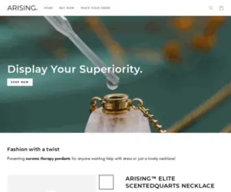 Shoparising.com(Arising) Screenshot