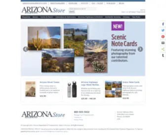 Shoparizonahighways.com(Arizona Highways Store) Screenshot