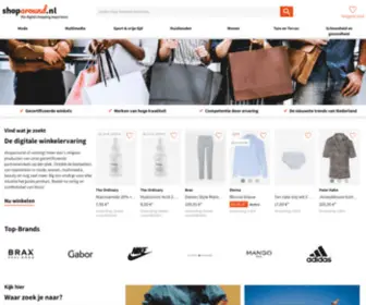 Shoparound.nl(Uw koopjesportaal voor multimedia) Screenshot