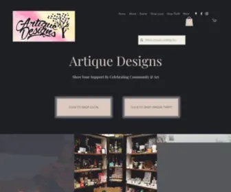 Shopartique.com(One Of A Kind) Screenshot