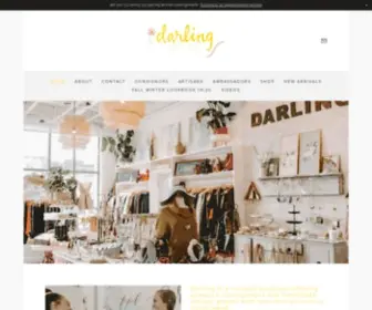 Shopatdarling.com(Darling Boutique) Screenshot