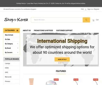 Shopatkorea.com(Shop at Korea) Screenshot