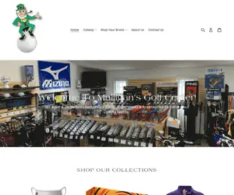 Shopatmulligans.com(Mulligans Golf Center) Screenshot