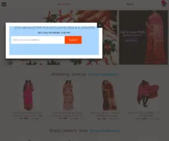 Shopatplaces.com(Sarees) Screenshot