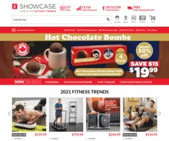 Shopatshowcasecanada.com(Home Of The Hottest Trends) Screenshot