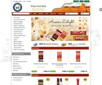 Shopaustralia.tw(Shop Australia) Screenshot