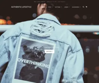 Shopauthenticlifestyle.com(Authentic Lifestyle) Screenshot